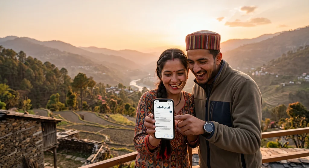 InfoPortal thekamal.xyz Uttarakhand Sarkari Job and Yojana homepage hero image